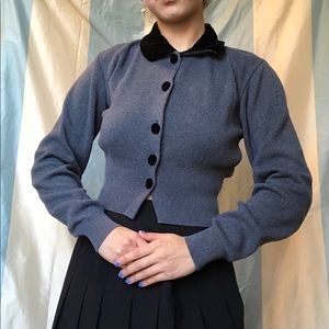 Modern witch totally goth pin up cropped sweater